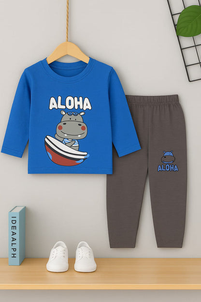 Boys & Girl's full sleeve set's.
Best quality products.
Stylish fashionable and comfortable. 
100 % cotton fabrics . 
100 % print guarantee. 
Fabric: single Jersey. 
Colours: 35 
Size: 1 to 8 years. 
10 pcs bundle.