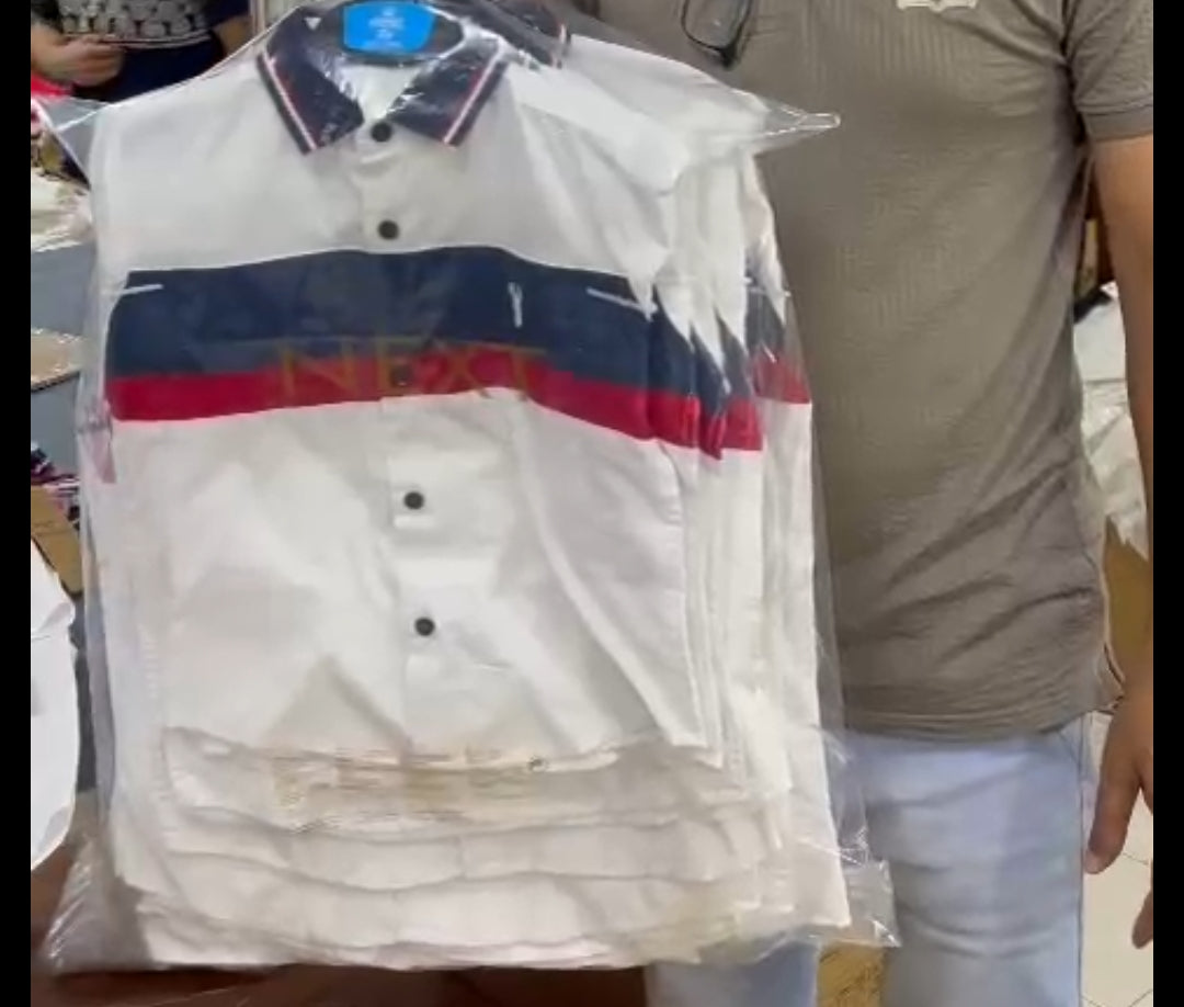 New  Collection. 
Boys   Shirt. .
Best  quality products. 
Stylish fashionable and comfortable. 
Colours  : 25 
Size  : 2 to 12 years.