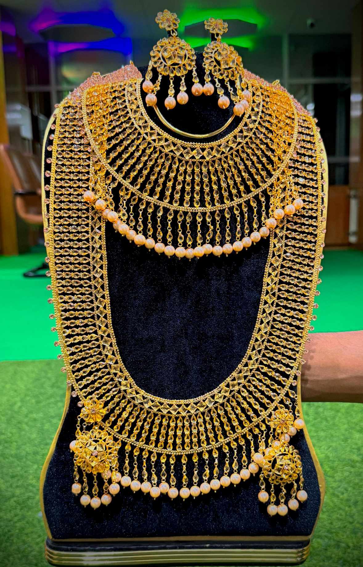 24k Dubai Gold Plated Jewelry good quality regular And party  used for women jewelry