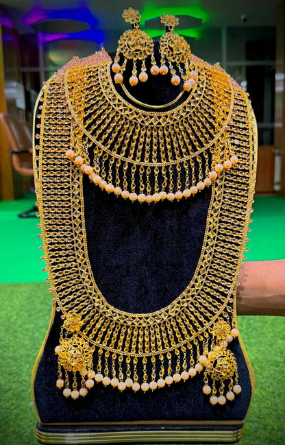 24k Dubai Gold Plated Jewelry good quality regular And party  used for women jewelry