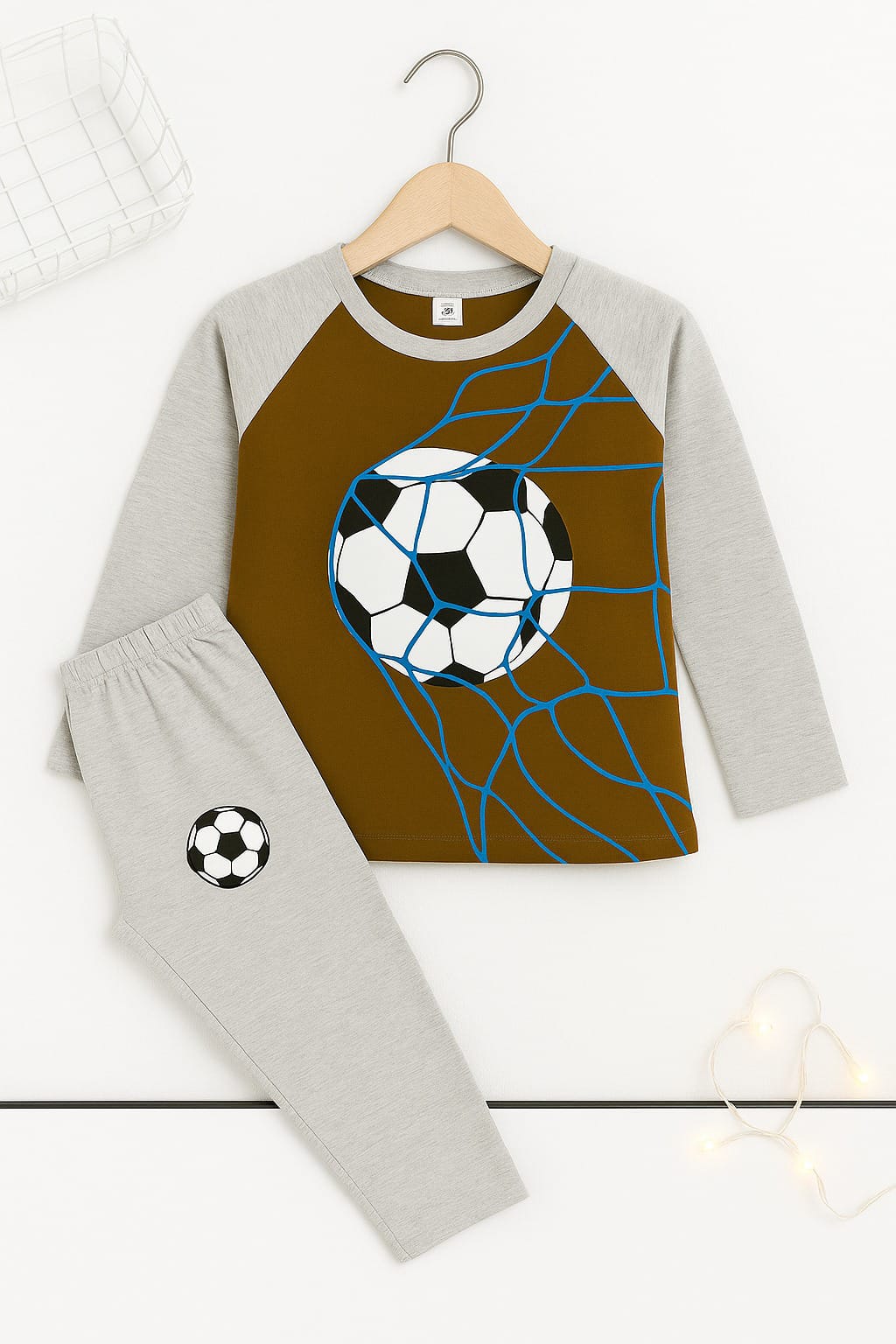 Boys & Girl's full sleeve set's.
Best quality products.
Stylish fashionable and comfortable. 
100 % cotton fabrics . 
100 % print guarantee. 
Fabric: single Jersey. 
Colours: 35 
Size: 1 to 8 years. 
10 pcs bundle.