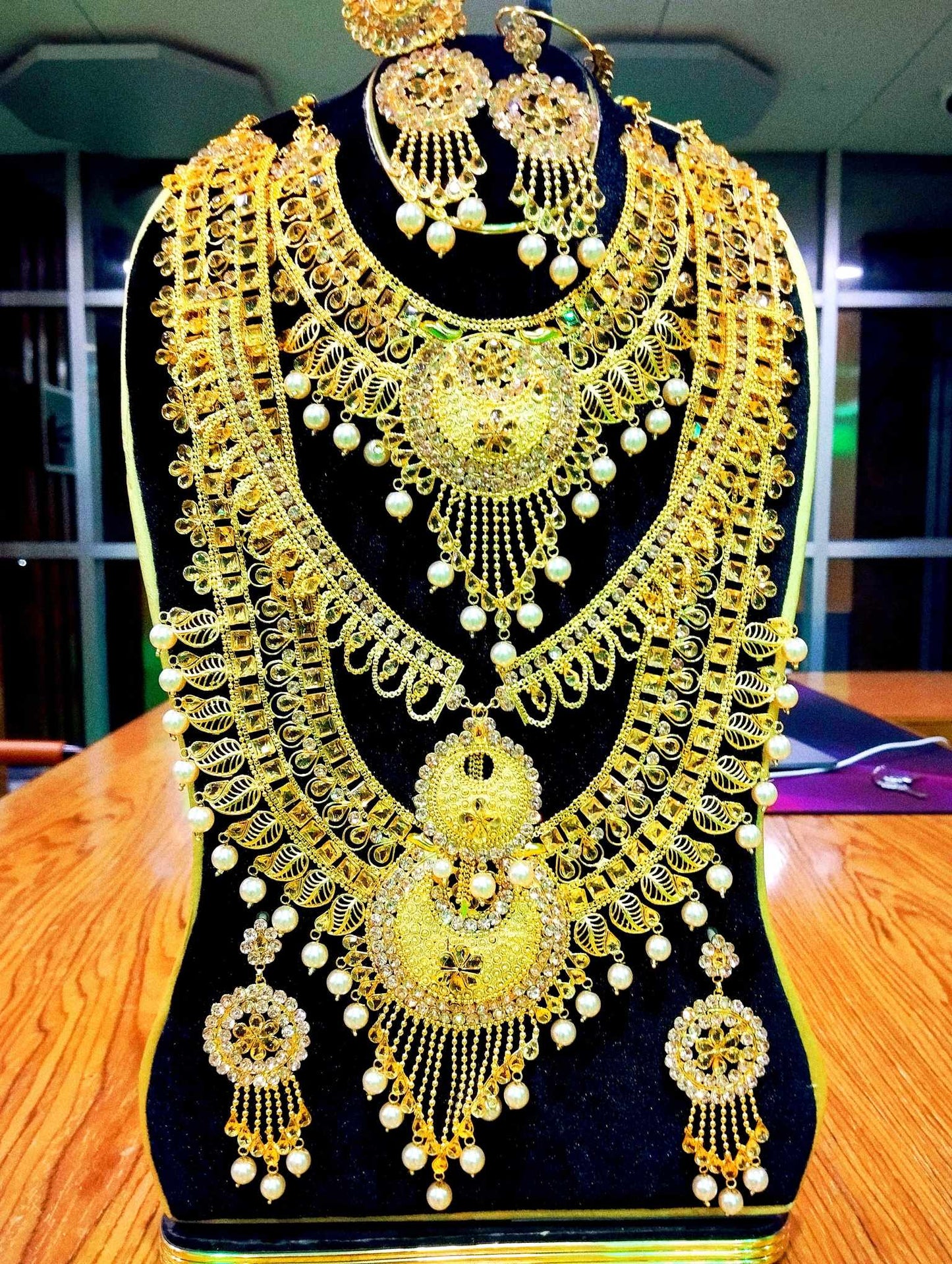 24k Dubai Gold Plated Jewelry good quality regular And party  used for women jewelry