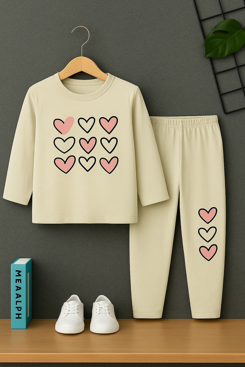 Girls T shirt and joggers