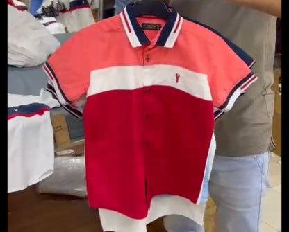 New  Collection. 
Boys   Shirt. .
Best  quality products. 
Stylish fashionable and comfortable. 
Colours  : 25 
Size  : 2 to 12 years.