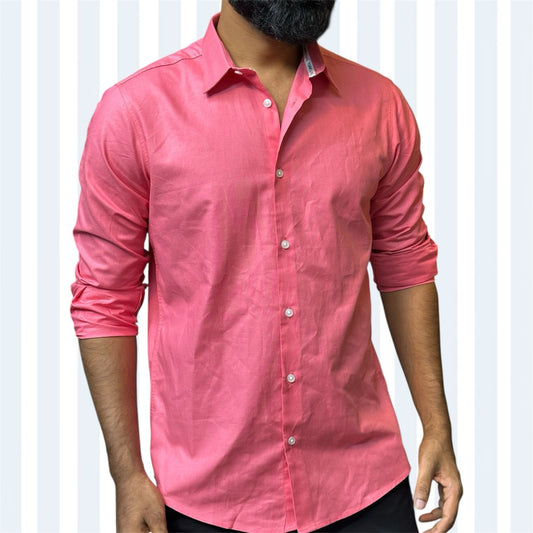 The Vibrant Essential Solid Shirt Collection
Elevate your wardrobe with our collection of Essential Solid Long-Sleeve Shirts. Designed for versatile wear, these shirts offer a sharp, modern fit and are crafted from a comfortable, lightly textured fabric t