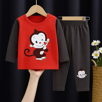 Boys & Girl's full sleeve set's.
Best quality products.
Stylish fashionable and comfortable. 
100 % cotton fabrics . 
100 % print guarantee. 
Fabric: single Jersey. 
Colours: 35 
Size: 1 to 8 years. 
10 pcs bundle.