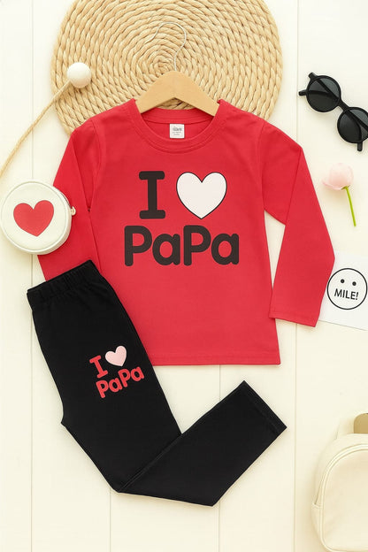 Girls T shirt and joggers