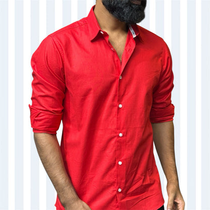 The Vibrant Essential Solid Shirt Collection
Elevate your wardrobe with our collection of Essential Solid Long-Sleeve Shirts. Designed for versatile wear, these shirts offer a sharp, modern fit and are crafted from a comfortable, lightly textured fabric t