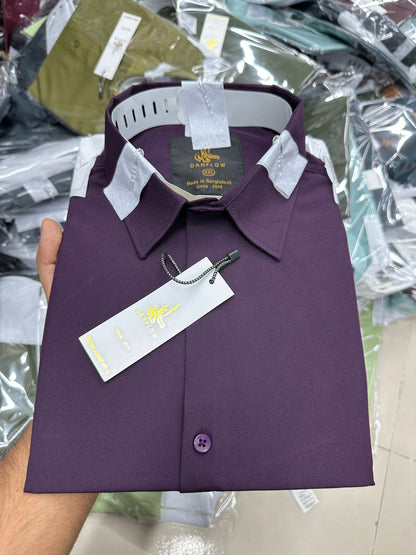 The Vibrant Essential Solid Shirt Collection
Elevate your wardrobe with our collection of Essential Solid Long-Sleeve Shirts. Designed for versatile wear, these shirts offer a sharp, modern fit and are crafted from a comfortable, lightly textured fabric t